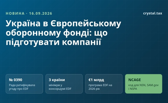 Рада ратифікувала участь України в Європейському оборонному фонді: що підготувати компанії